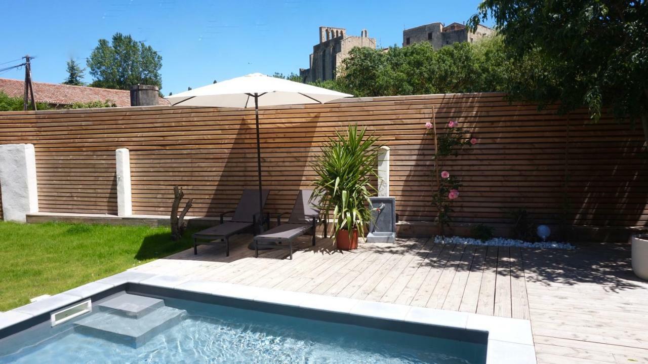 La Domitia - Maison d'hôtes, spa&sauna Montbazin Exterior foto